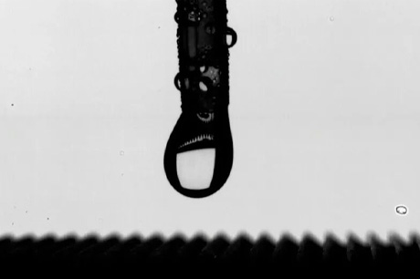 超疏水材料液滴蒸发观测