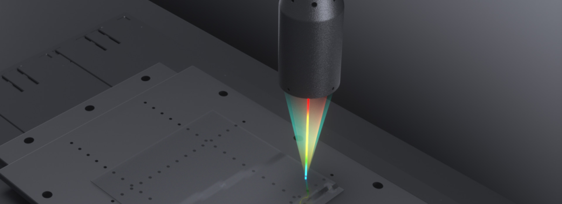 检测透明玻璃平面度重复性