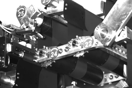 观测锂电池隔膜卷绕过程