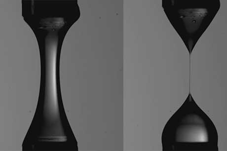 液体溶液延展性观测