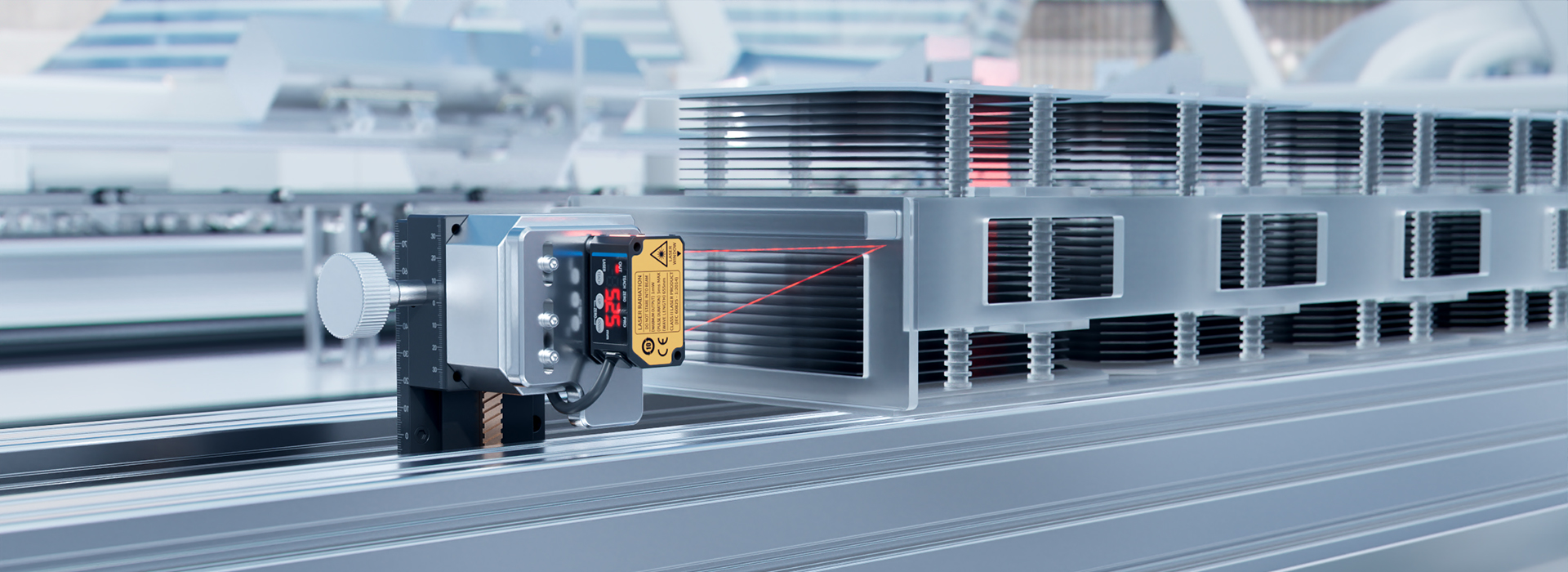 插片机花篮到位检测